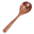 thumbnail image 2 of Wooden Spoon, Japanese Style Wooden Soup Spoon Tableware Hand Made  For Living Room, 2 of 8