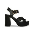 thumbnail image 2 of Steve Madden Womens Elkin Leather Slingback Platform Sandals, 2 of 3