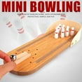 thumbnail image 4 of Clearance! Kids Bowling Set,Table Top Mini Bowling Game Set for Adults, Funny White Elephant Gifts Ideas for Teen Boys,Desk Tabletop Stress Relief Gadgets Toys Games for Office Coworkers, 4 of 8