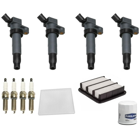 Direct Ignition Coils Spark Plugs & Filters For Kia Forte 2.4L 2.0L 2010-2013