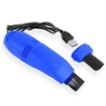thumbnail image 1 of Toystoory Máquina de limpieza de teclado USB, portátil, de escritorio, para cocina, aspiradora, dispositivo colector de polvo, regalos de para el Suministros de limpieza para el hogar Azul oscuro Toystoory HA059640-03, 1 of 6