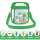 thumbnail image 1 of Contixo Mochila Transparente para Tablet de 10" para Niños - Bolso sobre el Hombro Aprobado para Estadios, Verde, 1 of 6