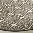 thumbnail image 3 of SAFAVIEH Linden Franco Damask Area Rug, Cream/Brown, 4' x 6', 3 of 7
