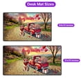 thumbnail image 5 of Be My Valentine's Sphynx Truck Full of Love Flower Balloon Desk Mat Full Keyboard Mouse Pad Cat Lover Kitten Owner Gifts Idea Large Mousepad - 02029, 5 of 5