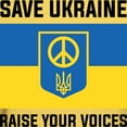 thumbnail image 3 of CafePress - Save Ukraine Raise Your Voices Light T Shirt - Men's Classic Graphic T-Shirt, 3 of 4