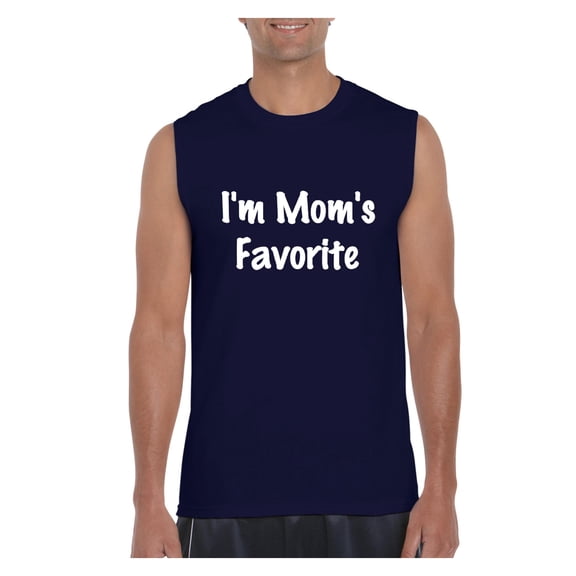 Men's Graphic T-Shirt Sleeveless - I'm Mom's Favorite