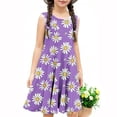 thumbnail image 6 of Piuwrlz Summer Dresses for Girls Casual Play Dresses Pleated Skirts Multicolor Size 7 Years, 6 of 6