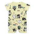 thumbnail image 2 of Badtz Maru Baby Boy Girl Romper Short Sleeve Cotton Bodysuit Outfits Jumpsuit Summer One Piece Clothes, 2 of 8