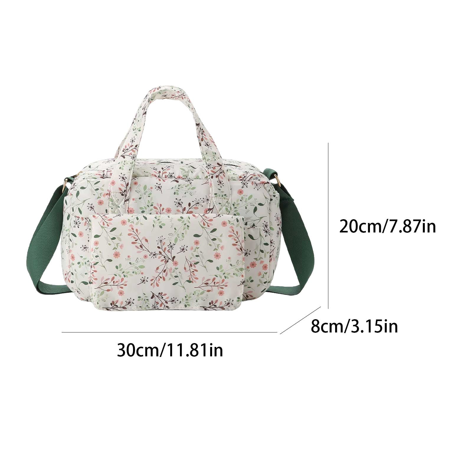 Convertible Baby Diaper Bag Backpack, Large Capacity Multifunction Travel Organizer with Zipper, Adjustable Strap Nappy Bag for Mom Dad Boys Girls (style3)