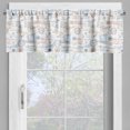 thumbnail image 2 of Ambesonne Travel Valance Pack of 2, Vintage Rubber Stamps, 54"X12", Multicolor, 2 of 5