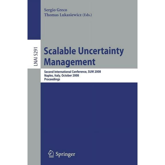 Scalable Uncertainty Management, (Paperback)