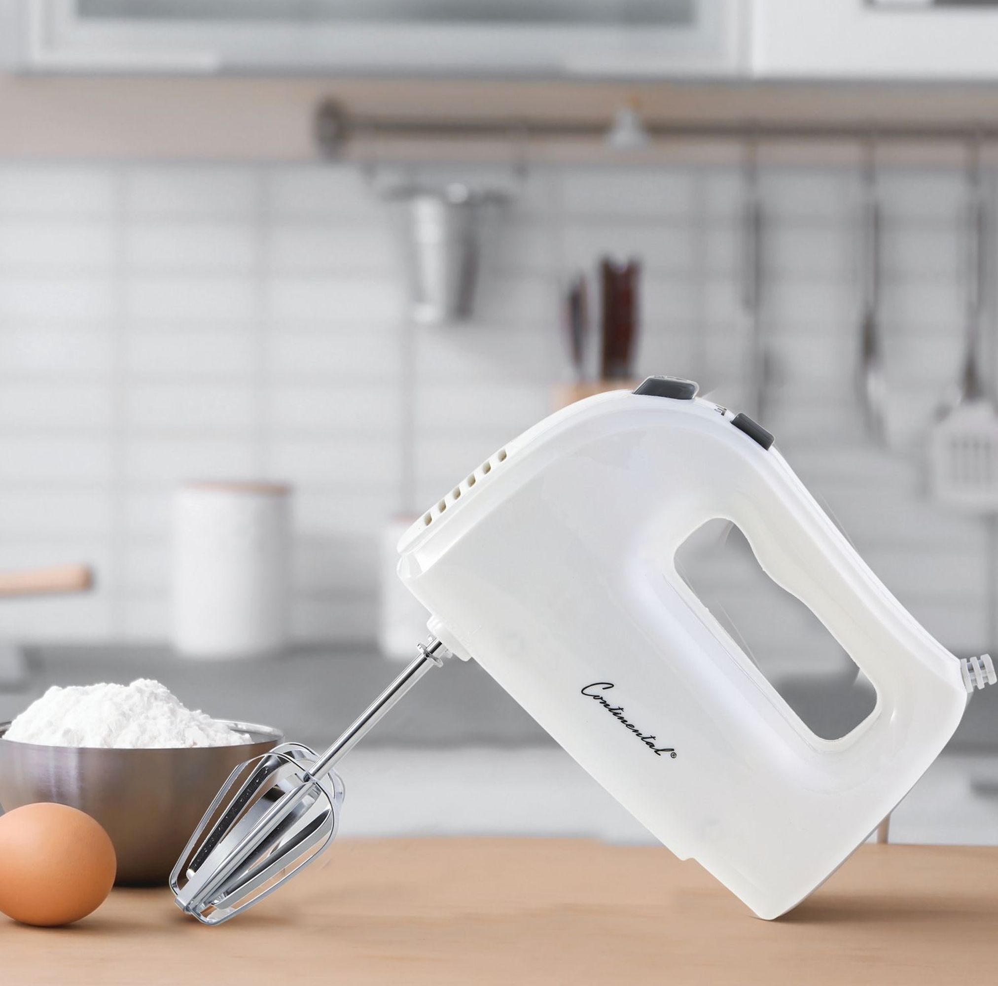 Continental Electric New 5 Speed Hand Mixer White - image 2 of 4