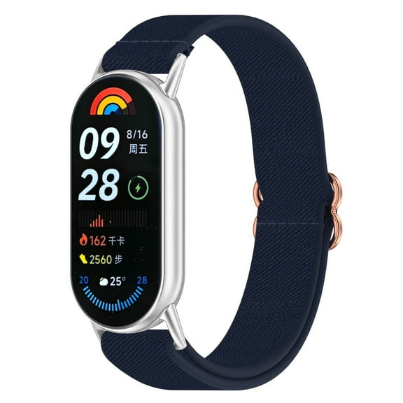 Wearable Elastic Nylon Watch Strap, Knitted Breathable Fabric Wristband for Sports Watches, Durable Nylon, Elastic Fit, Easy Adjustment