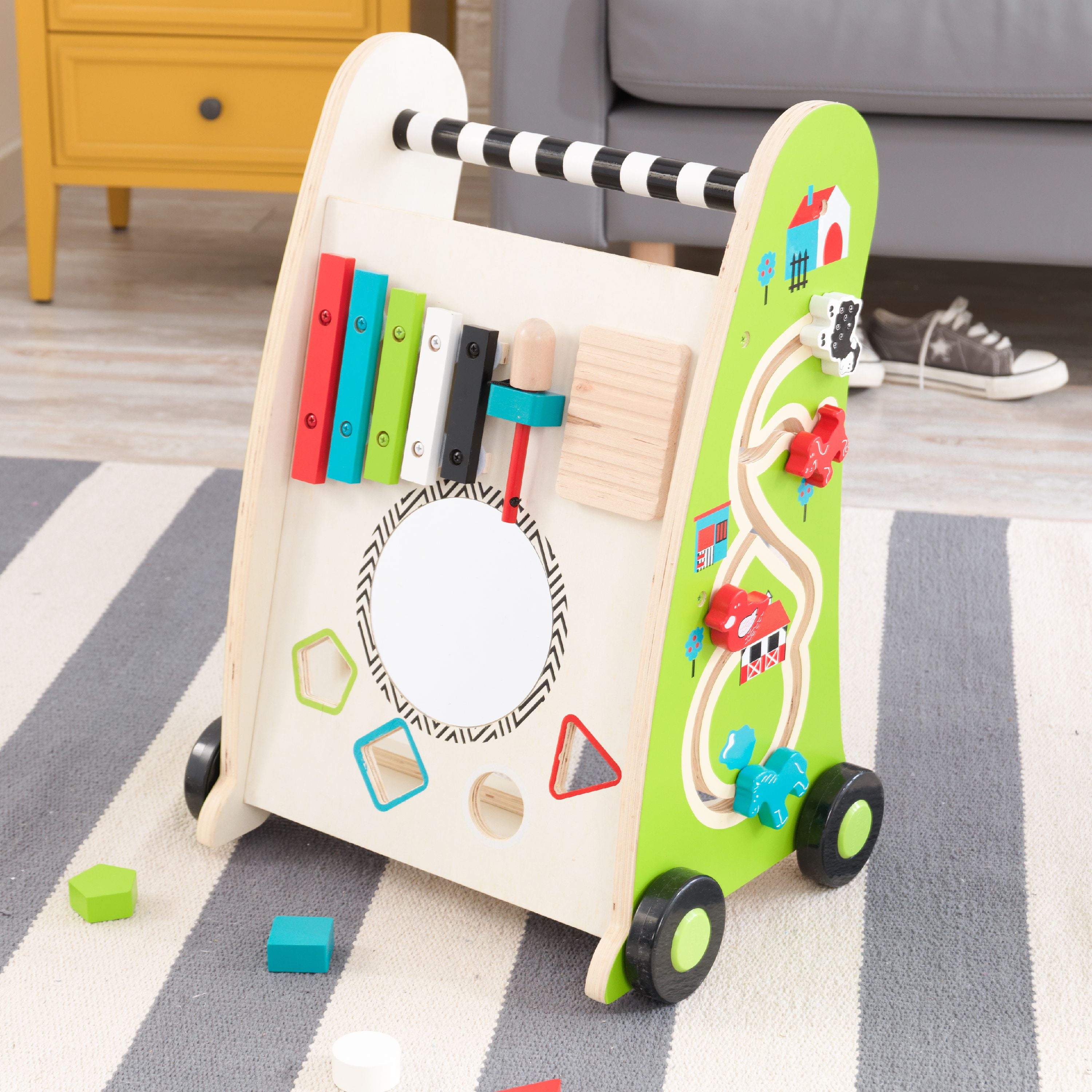 kidkraft push along play cart