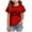 Red, variant on Zshosam Baby Tees Baby & Toddler Girl Tees Short Sleeve Tees Kids Casual Crew Neck Size 5T 6T,(Purple 5-6 Years)