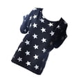 thumbnail image 3 of Vestido corto Sin mangas Impreso Ropa de verano Vestido de gasa con cuello redondo Yuarrent AP001596-00, 3 of 7