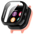thumbnail image 1 of KAIYANG Estuche protector rígido para reloj Verizon GizmoWatch 2 con película de vidrio templado incorporada, estilo A, color negro, 1 of 5