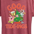 thumbnail image 3 of SpongeBob SquarePants - Good Tide - Women's Lightweight French Terry Pullover, 3 of 6