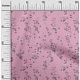 thumbnail image 1 of oneOone Viscose Jersey Light Pink Fabric Leaves & Floral Artistic Sewing Material Print Fabric By The Yard 60 Inch Wide, 1 of 5