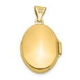 thumbnail image 3 of 14k Yellow Gold Floral Locket Pendant, 3 of 5