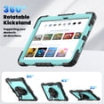 thumbnail image 5 of For Lenovo Tab M11/K11 LTE 2024 Case 11 inch, 360 Rotating Shockproof Cover with Stand, Screen Protector, Shoulder Strap (TB330FU/TB330XU/TB331FC), Sky Blue PC, 5 of 7
