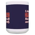 thumbnail image 3 of ThisWear Graduation Mug Set Just Graduated Now I'm All Smart and Stuff Grad 2 Pack 15oz Coffee Mugs Blue, 3 of 4