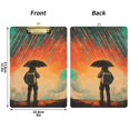 thumbnail image 5 of FORMRS Acrylic Clipboard with Low Profile Clip Standard A4 Letter Size, 12.5" x 9", Astronaut in Rain, 5 of 8