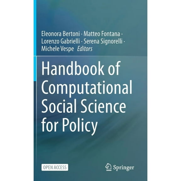 Handbook of Computational Social Science for Policy, (Hardcover)