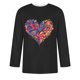 thumbnail image 4 of Camisas de Manga Larga para los Hombres Día de San Valentín Impresión Cuello Redondo Moda Casual, Mezcla de Poliéster de Lino de Algodón para Primavera Verano, 4 of 8