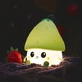 thumbnail image 2 of Luz de noche de silicona con forma de baya, divertida, con voz inteligente, para niños, regalo de vacaciones, linda niña, 2 of 5