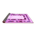 thumbnail image 2 of Ahgly Company Indoor Rectangle Abstract Purple Contemporary Area Rugs, 5' x 8', 2 of 4