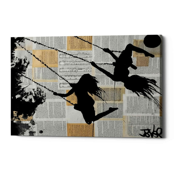 Epic Graffiti 'Summer' by Loui Jover, Canvas Wall Art, 12"x16"