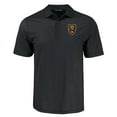 thumbnail image 2 of Men's-Cutter & Buck  Black Real Salt Lake Big & Tall Pike Eco Shadow Check Print Recycled Polo, 2 of 3