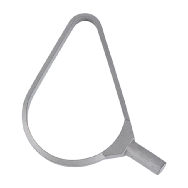Rongfmy Pottery Trimming Tool Pottery Modelling Carving Tool Alloy Men Women Clay Sculpture Tool for Carving Ceramic Textu potter Large scraper