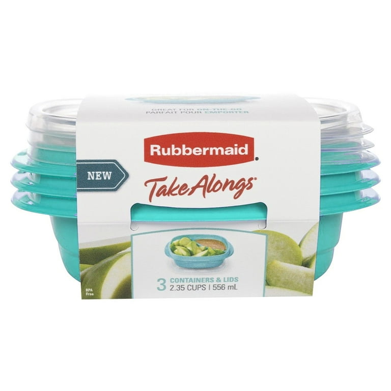 Rubbermaid - Rubbermaid, Take Alongs - Containers & Lids (3 count