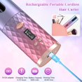 thumbnail image 5 of Automatic Curling Iron,Cordless Hair Curler,Ceramic Rotating Hair Curler Portable Curling Wand, 5 of 6