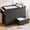 Black, variant on ANPOO Changing Table Dresser with Storage, Baby Dresser with Changing Table Top, Waterproof Diaper Changing Station with 7 Fabric Drawers for Nursery Modern, White