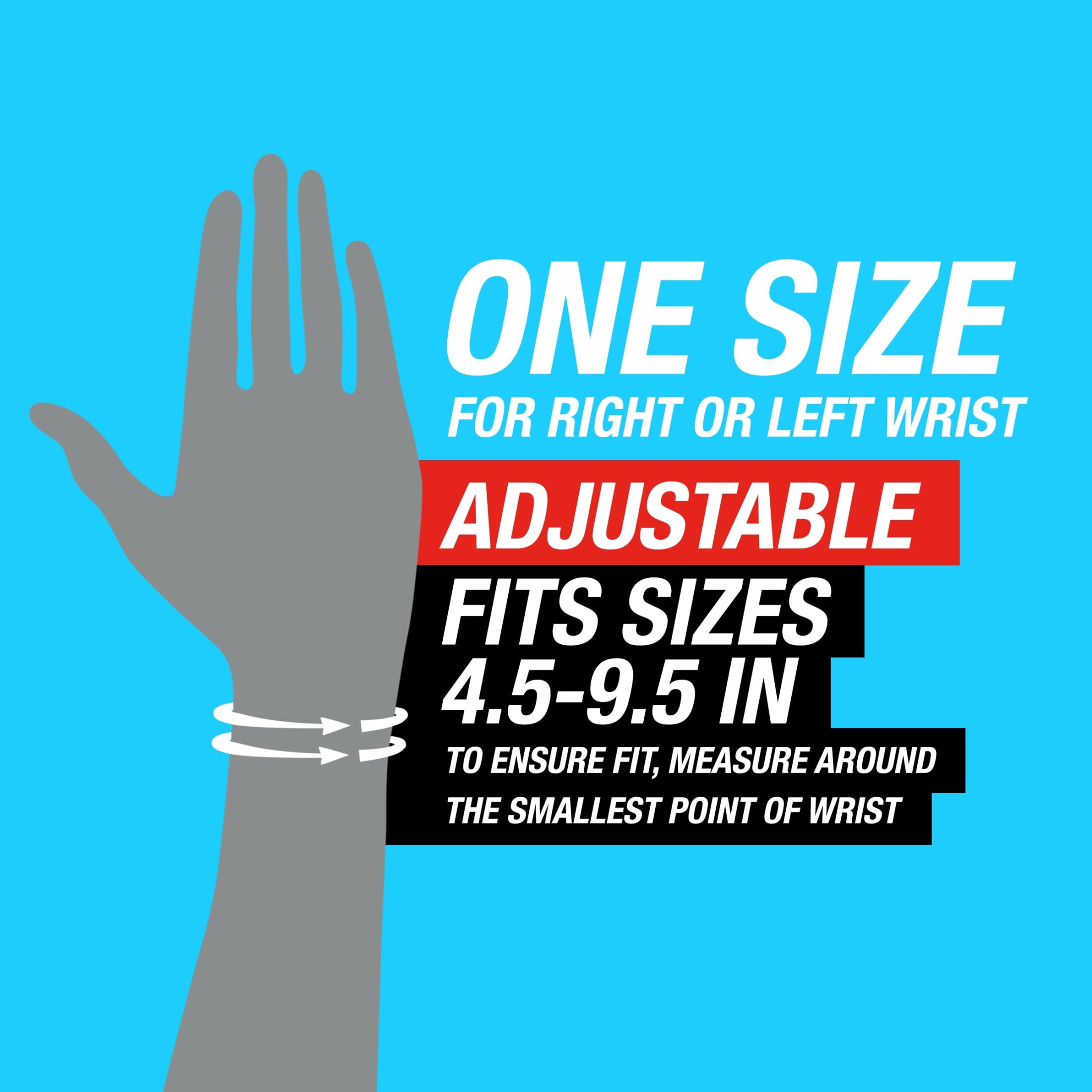 ACE Brand Adjustable Performance Comfort Wrist Support, 1 Support