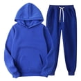 thumbnail image 5 of ZUBMGKTE Outfit Sets for Women 2 Piece Sets Winter Casual Tracksuit Long Sleeve Lounge Set Outfits with Pockets Fashion Fall Clothes, 5 of 7