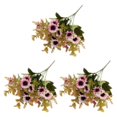 thumbnail image 2 of Transemion 1/2/3/5 Realistic Appearance Artificial Flower Low Maintenance For Life Elegant Milano chrysanthemu4 3PCS, 2 of 6