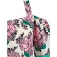 thumbnail image 3 of Túnes de túnica de hombros florales de talla grande Rosegal  Blusas Tallas Grandes, 3 of 5