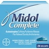 6 Pack - Midol Menstrual Complete Gelcaps 24 Gelcaps Each