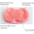 thumbnail image 2 of Silicone Massage Bath Mat, Silicone Bath Mat, Shower Scrubber with Non-Slip & Suction Cups for Back, Foot (2PCS-A), 2 of 7