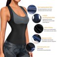 thumbnail image 2 of COMFREE Women Waist Trainer Cincher Corset Weight Loss Neoprene Sweat Sauna Suit Tank Top Body Shaper Vest Workout Compression Sport Girdle, 2 of 7