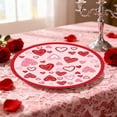 thumbnail image 5 of Lilixerw Valentine's Day 16 PCS 7 Inch Disposable Paper Plates,Heart Patterned Party Dinnerware,For Birthday,Classroom,Decorative Dessert & Snack Plates,Multicolor, 5 of 6