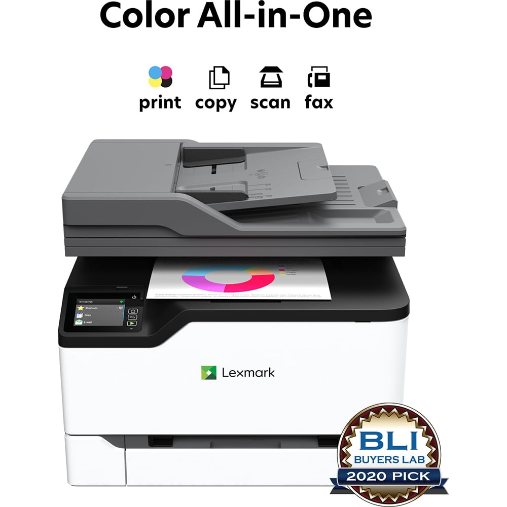 Lexmark CX431adw Wireless Color All-in-One Laser Printer (40N9370)