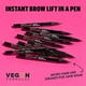 thumbnail image 3 of Lápiz de tinte de cejas NYX PROFESSIONAL MAKEUP Lift & Snatch, Ash B, 3 of 3