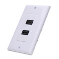 thumbnail image 1 of Digiwave Dual HDMI Wall Plate, 1 of 1