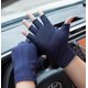 thumbnail image 1 of Guantes de conducción sin dedos CHAO azul marino M protección solar antideslizantes, 1 of 5