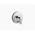 thumbnail image 1 of Kohler K-T73117-4-CP Composed Valve Trim with Diverter & Lever Handle for Rite-Temperature Pressure-Balancing Valve - Polished Chrome, 1 of 1